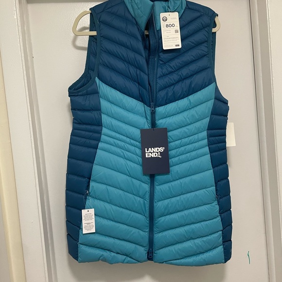 Lands end jacket  medium puffer jacket - Picture 5 of 6